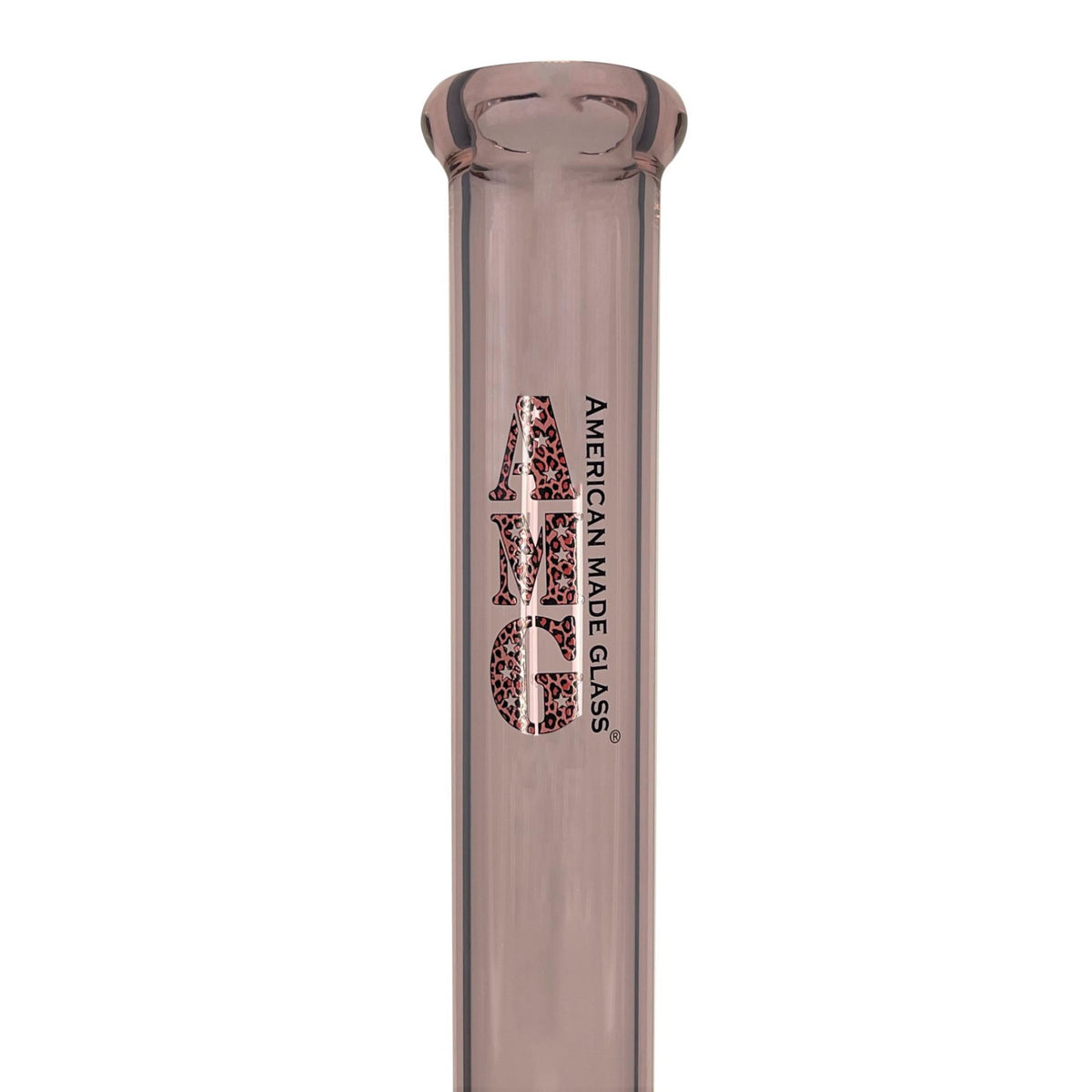 Amg Glass Massive 18 Inch Pink Cheetah Glass Water Pipe Bong Glass City Pipes 0399