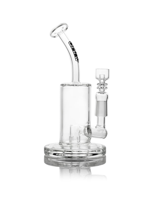 Grav Labs 6 inch Glass Dab Rig with a Flared Base and Umbrella Perc