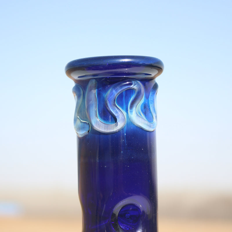 Glass City 10.5" Blue Buddha Glass Water Pipe Bong  Glass City Pipes