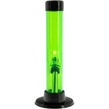 JM Enterprises 6" Acrylic Straight Tube Bong - Multiple Colors