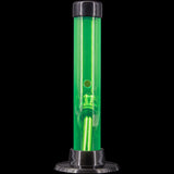 JM Enterprises 6" Acrylic Straight Tube Bong - Multiple Colors