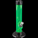 JM Enterprises 6" Acrylic Straight Tube Bong - Multiple Colors