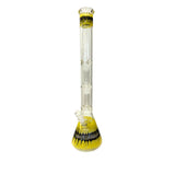 AMG Glass Massive 22 inch Double Perc Glass Bong Water Pipe