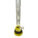 AMG Glass Massive 22 inch Double Perc Glass Bong Water Pipe