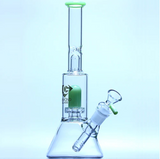 Diamond Glass - Beaker Base Water Pipe Bong with Showerhead Percolator