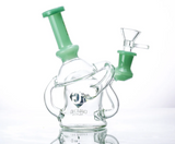 Diamond Glass - 6" Microscope Recycler Bong