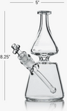 Grav Labs 8.25 Inch Helix Beaker Base Glass Bong Water Pipe