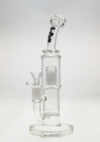 TAG - 12" Bent Neck Honeycomb & 8-Arm Tree Bong