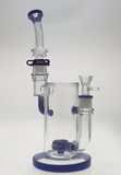 TAG - 8" Showerhead Donut Perc Bong w/ Hose Set