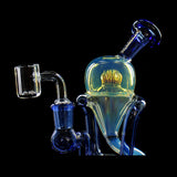 Phoenix - 7" Glow in the Dark Fumed Dab Rig