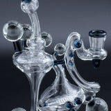 Clayball Glass "Milky Way" Heady Recycler Dab-Rig