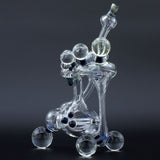 Clayball Glass "Milky Way" Heady Recycler Dab-Rig