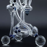 Clayball Glass "Milky Way" Heady Recycler Dab-Rig