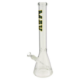 18" Classic Beaker Bong Special VARSITY green edition