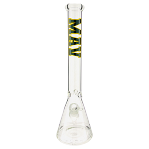 18" Classic Beaker Bong Special VARSITY green edition