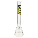 18" Classic Beaker Bong Special VARSITY green edition