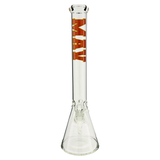 18" Classic Beaker Bong Special VARSITY red edition