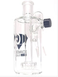 Diamond Glass - 14mm & 45 Degree Ash Catcher w/ Showerhead Perc & Splash Guarduard