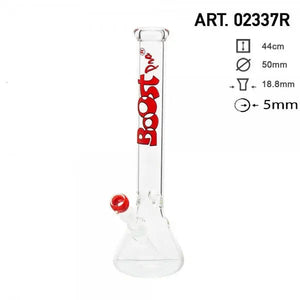 Boost Red | 17" Beaker Glass Bong Boost