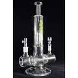 Grav Labs 13 inch Dual Function Inline Perc Glass Water Pipe Bong & Dab Rig