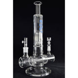 Grav Labs 13 inch Dual Function Inline Perc Glass Water Pipe Bong & Dab Rig