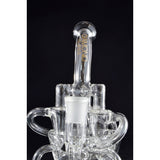 Diamond Glass - Swiss Recycler Water Pipe Bong with Inline Percolator