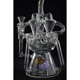 Sesh Supply - Hydra Fab Egg Triple Recycler Glass Bong