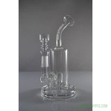 Grav Labs 6 inch Glass Dab Rig with a Flared Base and Umbrella Perc