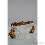 Empire-Glassworks-Worked-Beehive-Dropdown-14mm-Male-To-14mm-Female-Adapter
