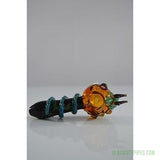 Empire Glassworks Dragon Wrapped Worked Glasss Spoon Hand Pipe