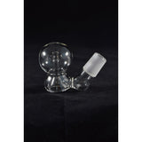 19mm Basic Clear Glass Ashcatcher With Built-in Bowl and Downtube