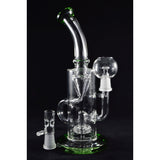 Thick Dual Purpose Recycler Bong and Dab Rig