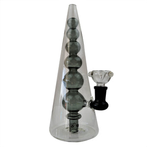 One Of A Kind 12 Inch Pyramid Glass Bong Water Pipe