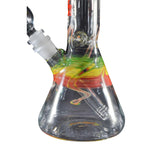 AMG Glass 10 inch Beaker Base Glass Bong Water Pipe