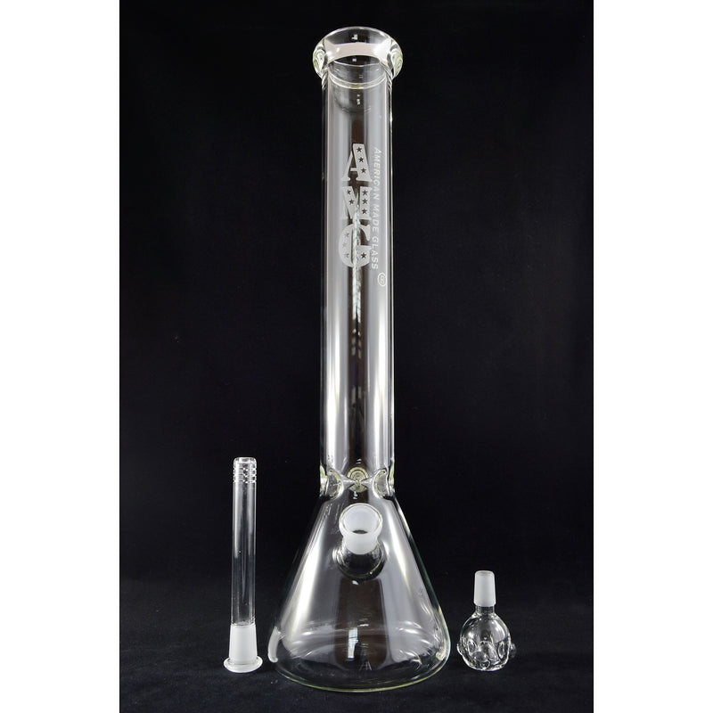 Sold Out AMG Glass Massive 18 inch Clear Beaker Base Glass Bong Water Pipe 15 reviews Regular price $99 99 $99.99 Learn