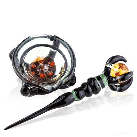 Empire Glasswork Thick Borosilicate Glass Dish Dabber Set