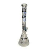 AMG Glass Massive 18 inch Alien Decal Glass Water Pipe Bong