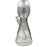 AFM Glass 18" Beaker Base Bubble Body Bong w/ UFO Perc -Amber
