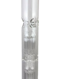 Massive 22" BIO Hazard Glass Water Pipe w/ 2 10 Arm Tree Percs