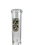 BIO 12" Clear Glass Water Pipe Bong w/ Camo Logo
