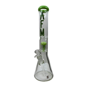 AFM Glass 16" SUPER THICK 9mm Bong w/ Arm Perc - Mint Green