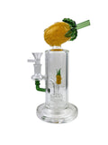 Glass City Pipes Pineapple Themed 7 inch Glass Bong Water Pipe