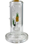 Glass City Pipes Pineapple Themed 7 inch Glass Bong Water Pipe