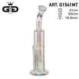 Grace Glass 16" Unicorn's Dream Iridescent Glass Water Pipe