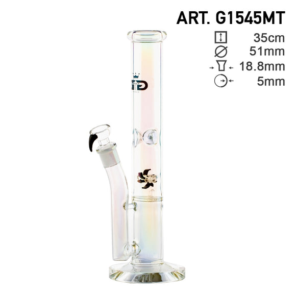Grace Glass 18 Inch Water Pipe Bong w/ Windmill Perc