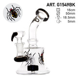 Grace Glass | The Spider Series 6" Glass Water Pipe Bong