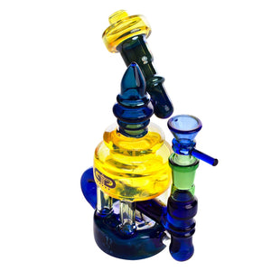 Grace Glass Approx. 6.5" Lantern Bubbler Series Water Pipe Bong