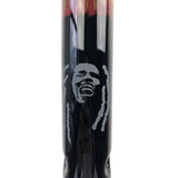 AMG Glass Tall 14 inch Black Bob Marley Bong Water Pipe