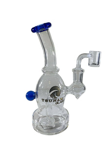 Tsunami Concentrate Glass Rig Mini Egg 6″ - Blue