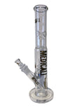 Medicali 14" Showerhead Straight Glass Water Pipe